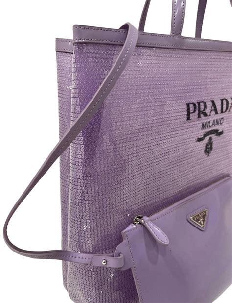 prada borsa paillettes